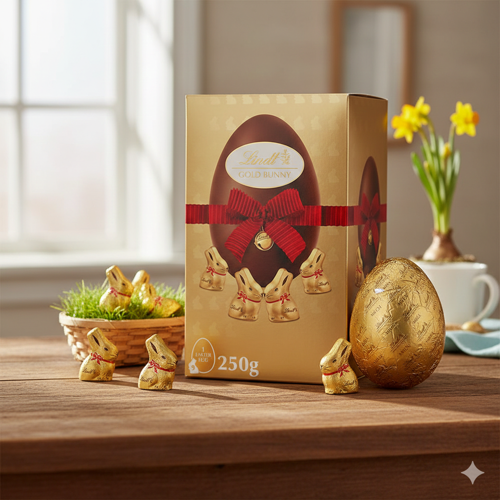 Lindt Gold Bunny Easter Egg Milk Chocolate 250g